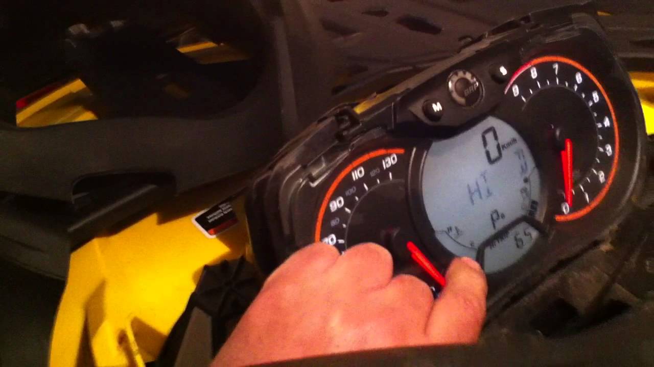 CAN AM G2 Gauge Cluster XT to XTP
