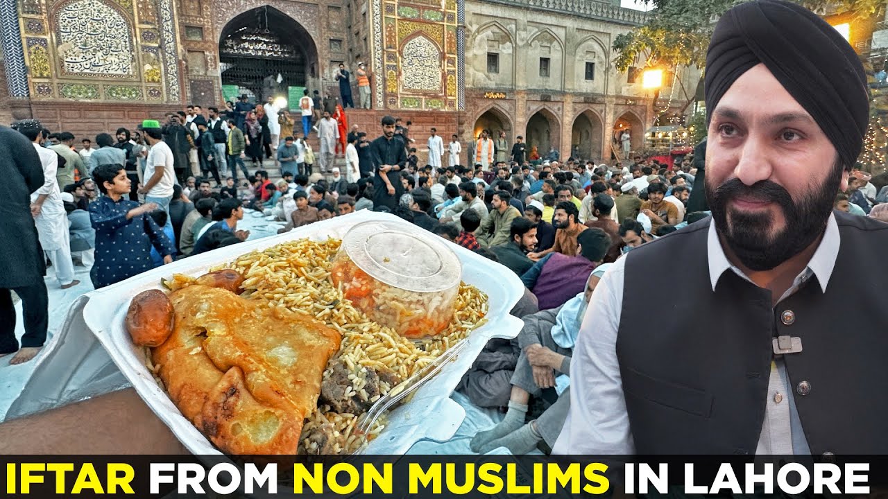 Iftari from Sikhs, Hindus & Christians in Lahore | Inter Faith Ramzan in Pakistan