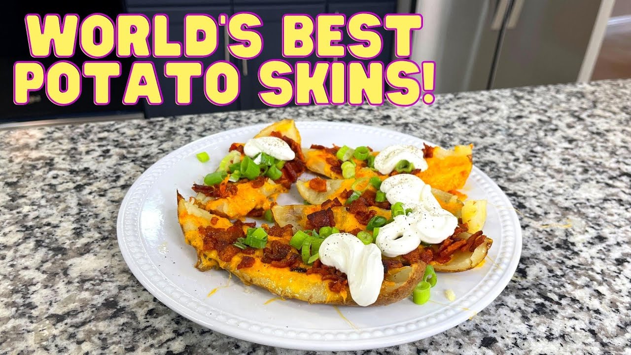 How to make the worlds best Potato Skins! Bacon & Cheese YUMM