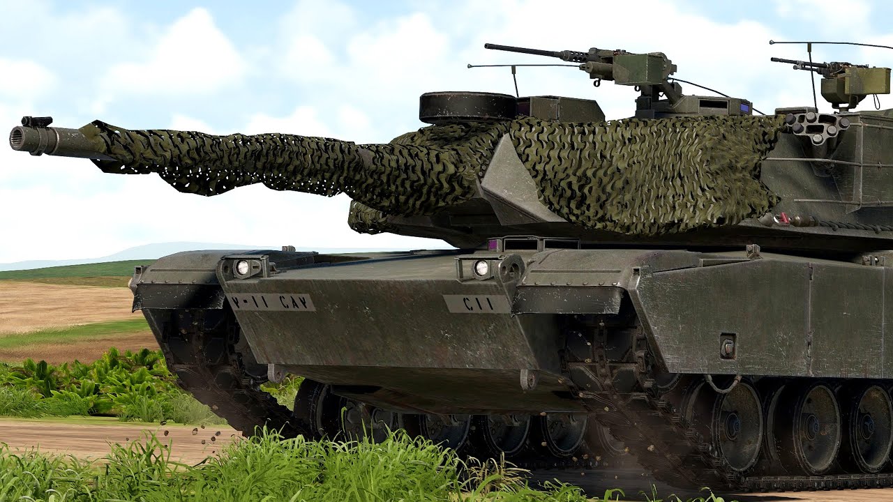 Наводчик HEAT PC: M1 Abrams против нескольких танков T 72M1 и T 64A