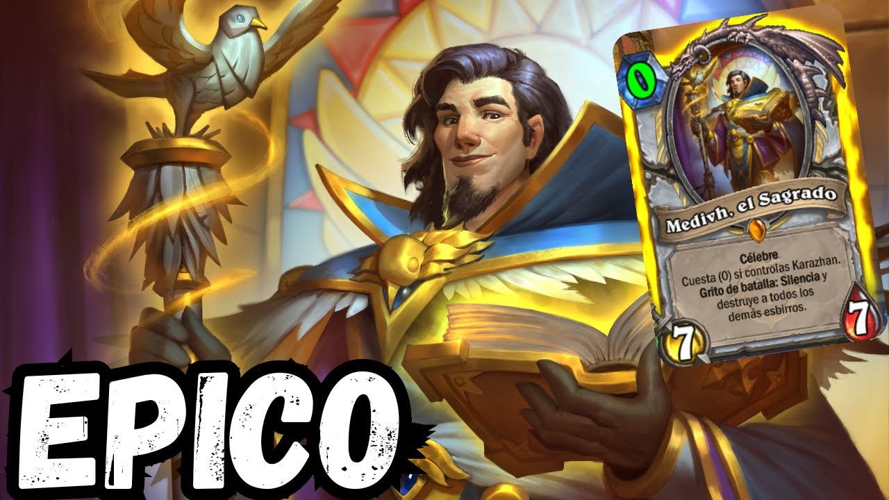 Este SACERDOTE  Medivh es INCREÍBLE 🙌 HEARTHSTONE