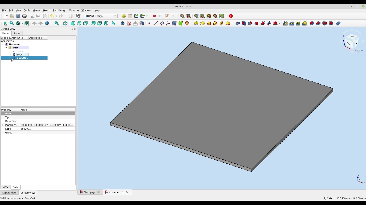 FreeCAD Sheet Metal Forming