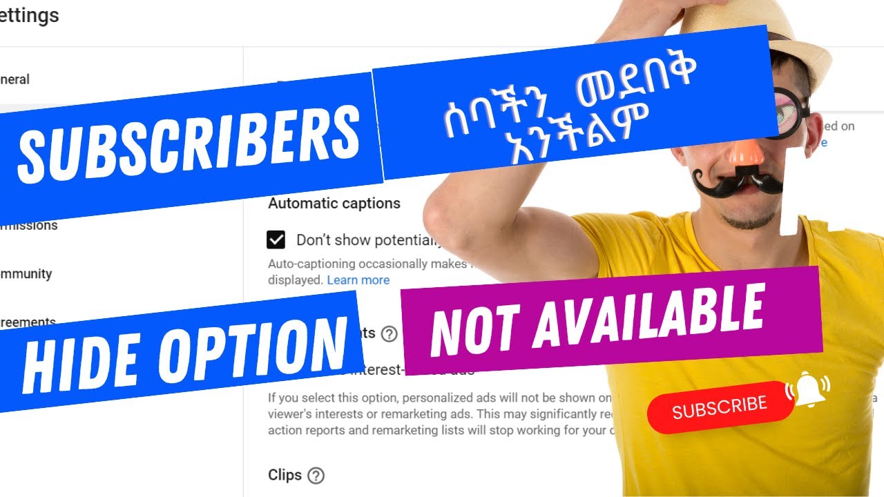 Subscribers Hide Option Not Available /Why?/ How ToHide Subscribers Count# Add orchange permissions