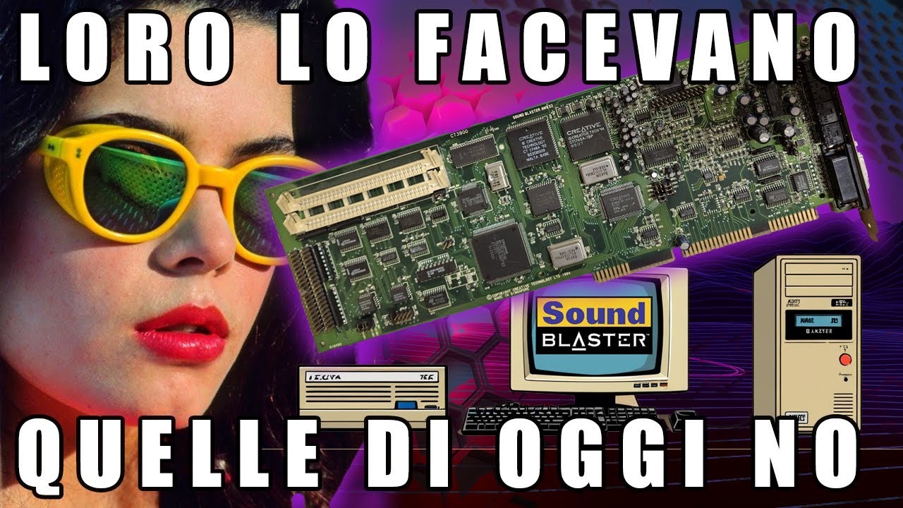 Le schede audio anni 90 avevano più funzioni di quelle odierne!