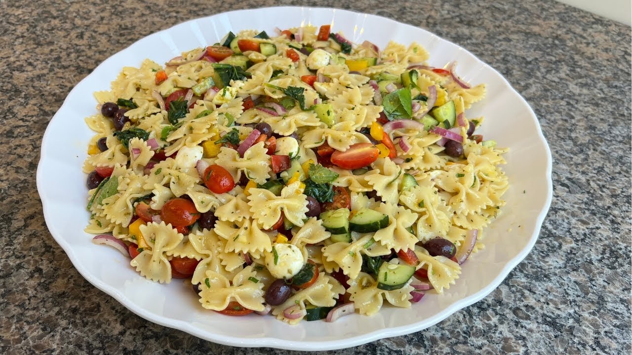 Refrescante de Farfalle | Delícias da Eleni