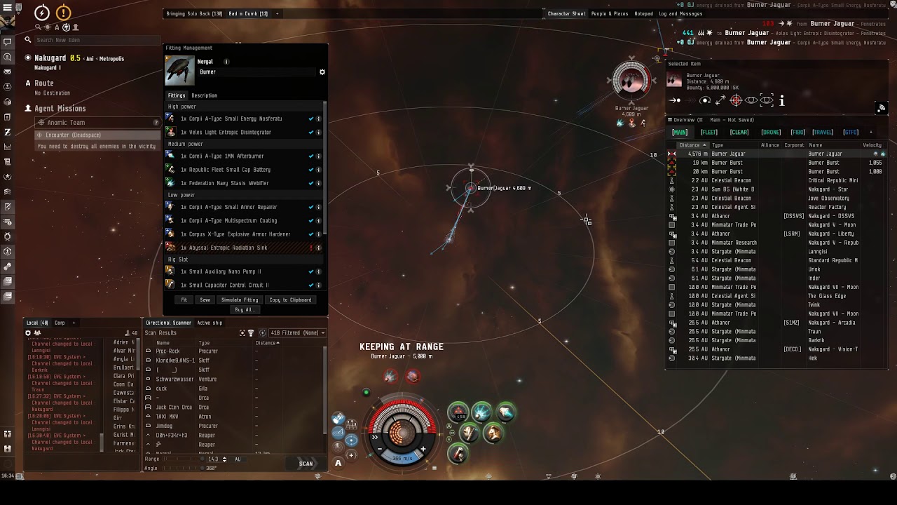 Burner Jaguar - Jaguar Anomic Team Guide (Nergal)