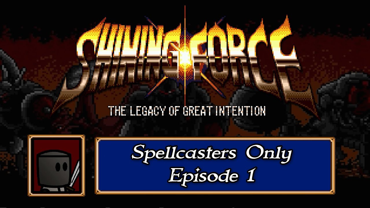 The Ancient Gate - Let's Play Shining Force | Spellcasters Only - Episode 1