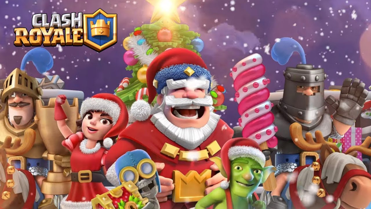 Natal no Clash Royale ❄️ | Push de Troféus no Clima Natalino