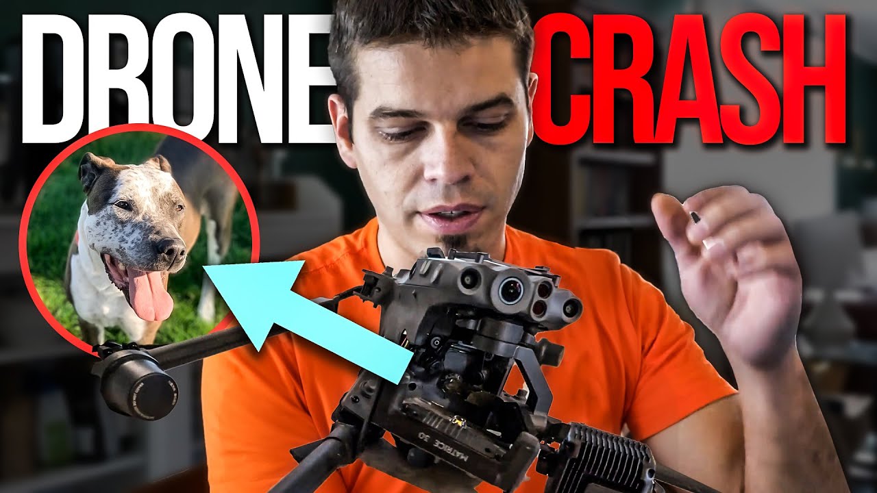 Crashed Drone Looking For Lost Dog - *Don't Do This*