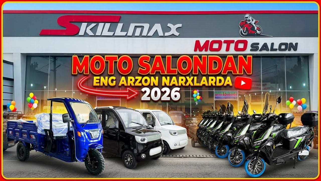 Матароллер ва скутер янги нархлари #2026 