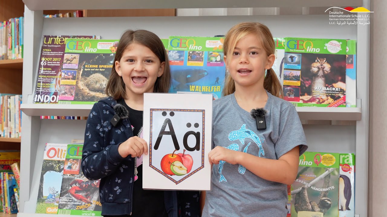 DIS-Doha - Reading German At Home In Grade 1.
