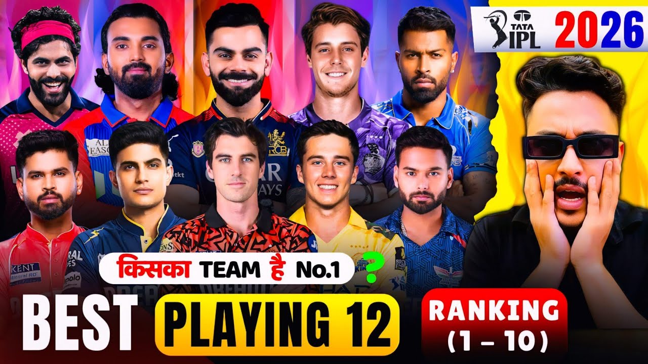 IPL 2026 Most Strongest 