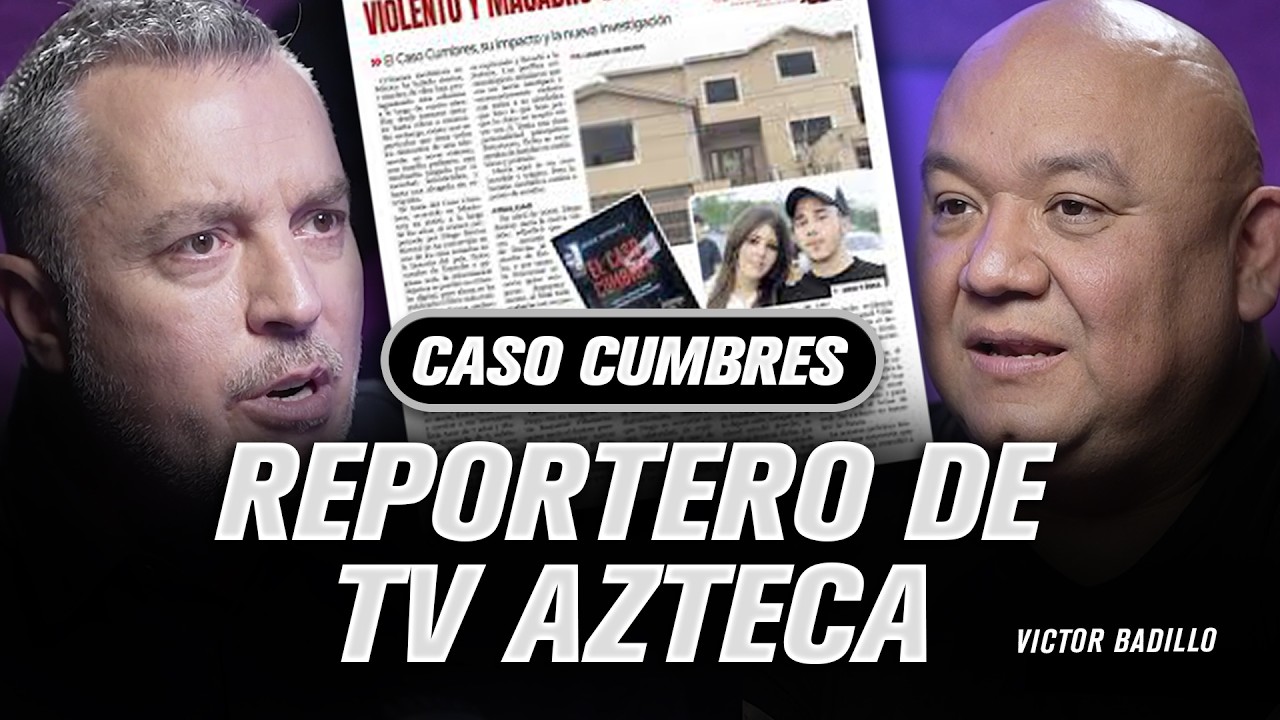 La culpa no me dejaba - Reportero de TV Azteca, Victor Badillo | Versión Completa #casocumbres