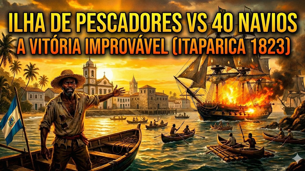 Como Uma Ilha de Pescadores Derrotou 40 Navios Portugueses (Itaparica 1823)