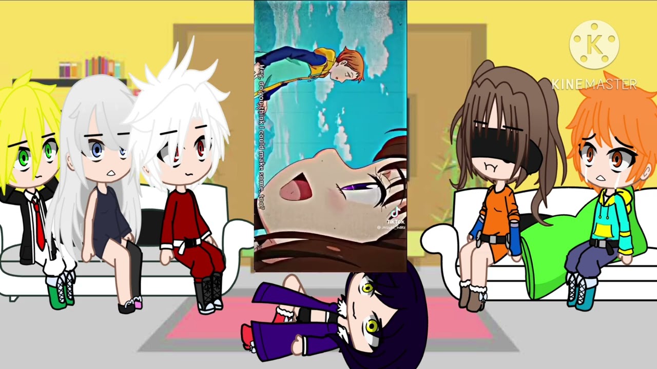 Sds characters react to eachother||part 1/6||King||Ashley Chain|| 🥲🌸🌺🪷🌹