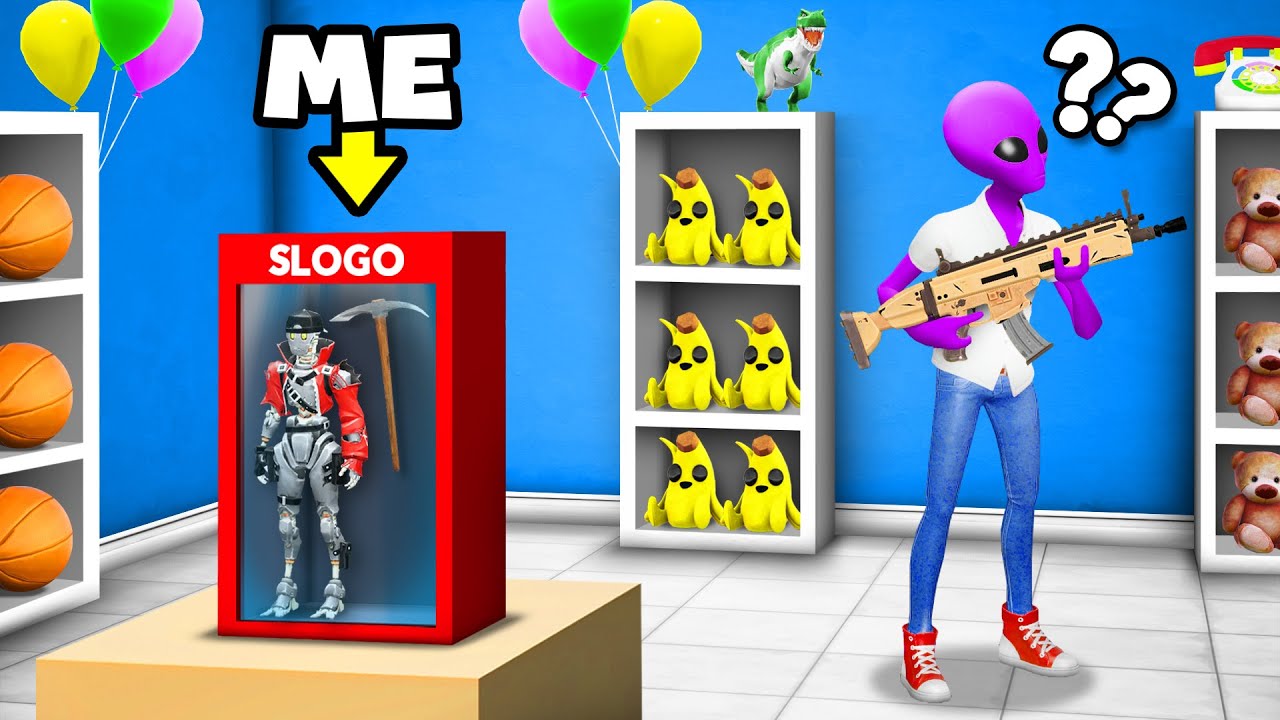 Hiding as TOYS in Fortnite Prop Hunt!