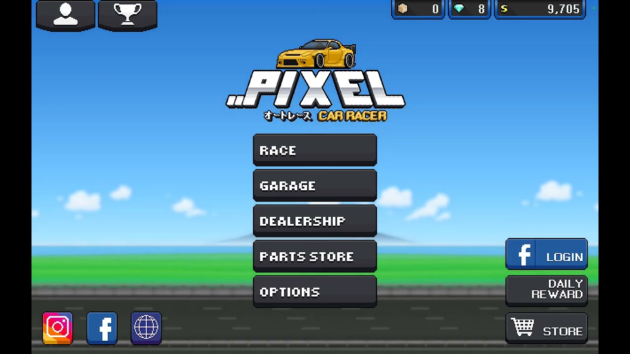 how to get unlimited money  in pixel car racer watch till the end😀 but sorry im broke🥺