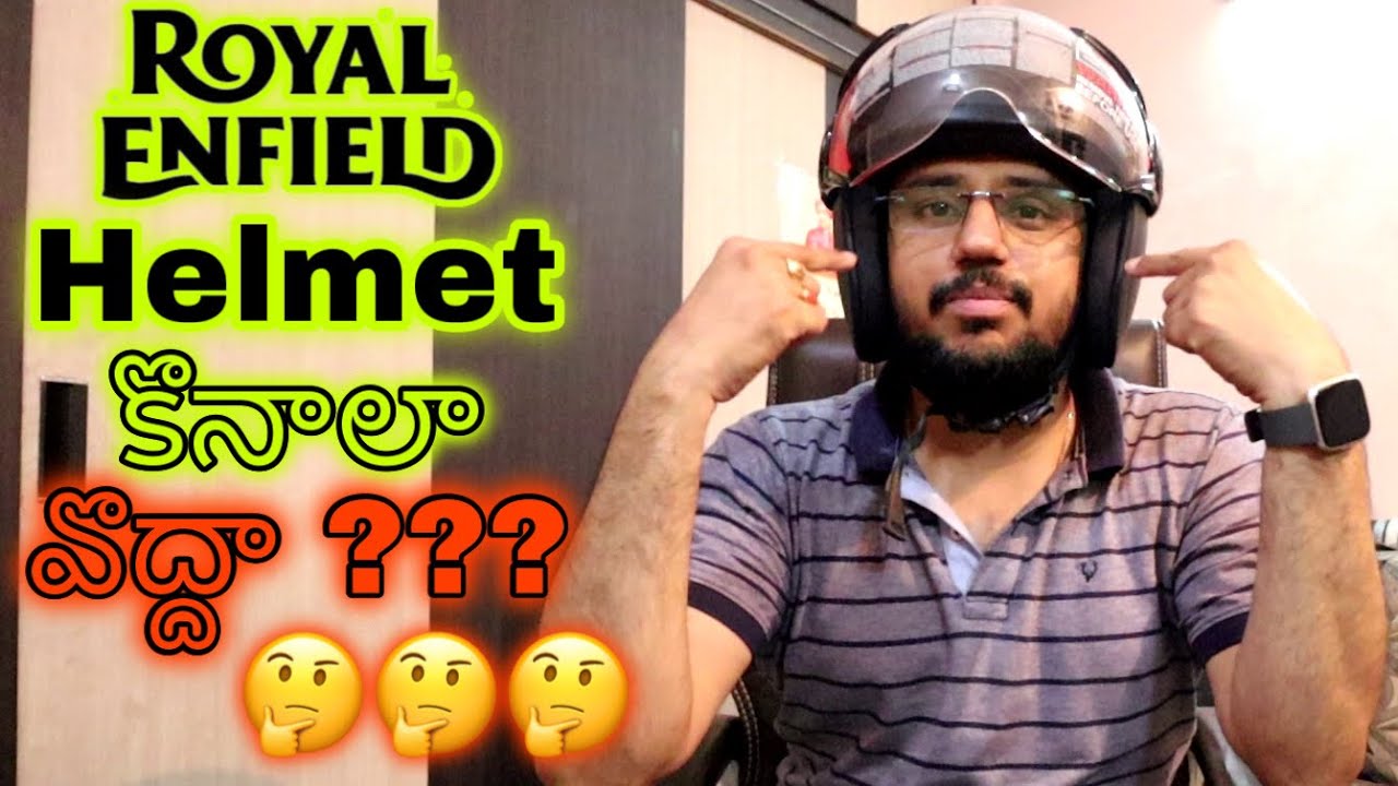 Ultimate Royal Enfield Helmet Unboxing & Review | Telugu | GVR Films