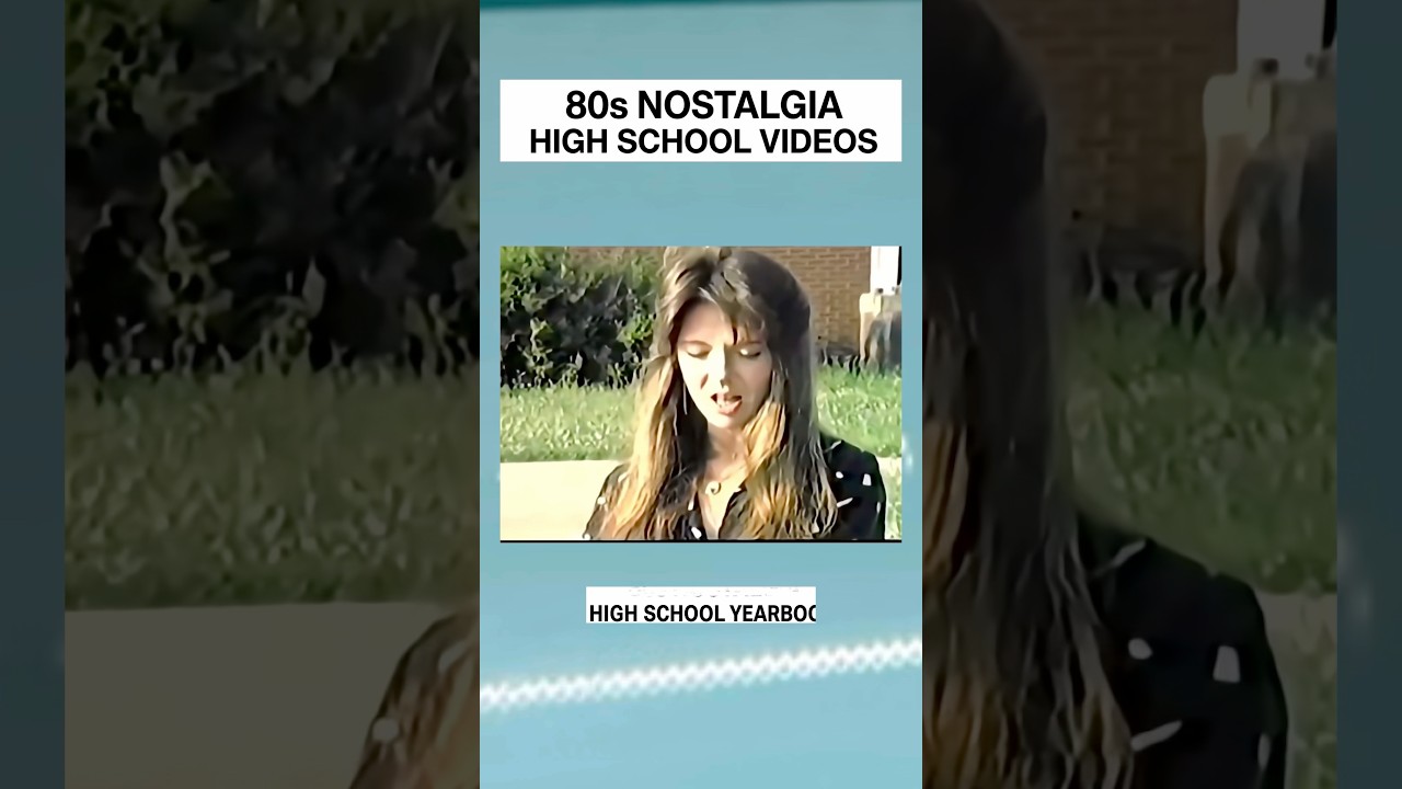 High school in the 1988 home video#nostalgia #80s #foreveryoung #90skids #nostalgic #homevideo