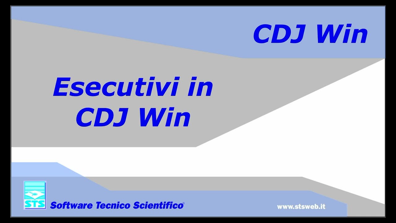 CDJ Win - Esecutivi in CDJ