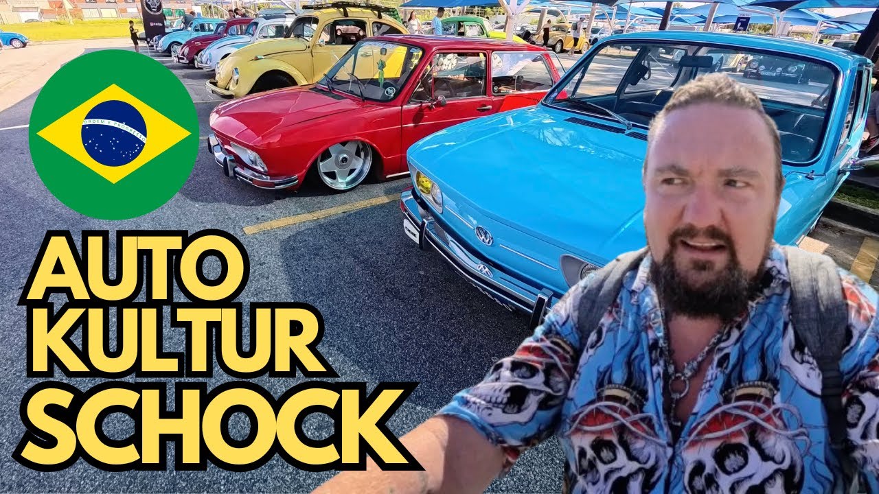 Käfer, Brasilia & Co – VW Klassiker beim Oldtimertreffen in Brasilien 🇧🇷