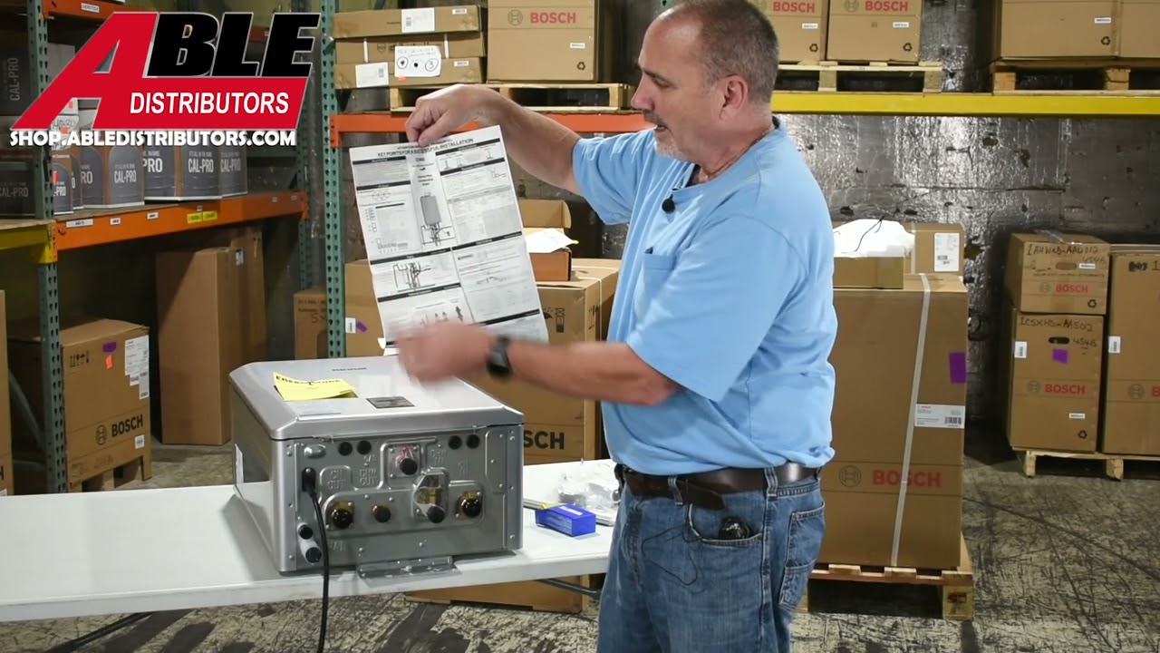 Rinnai Combi Boiler, What's in the box.