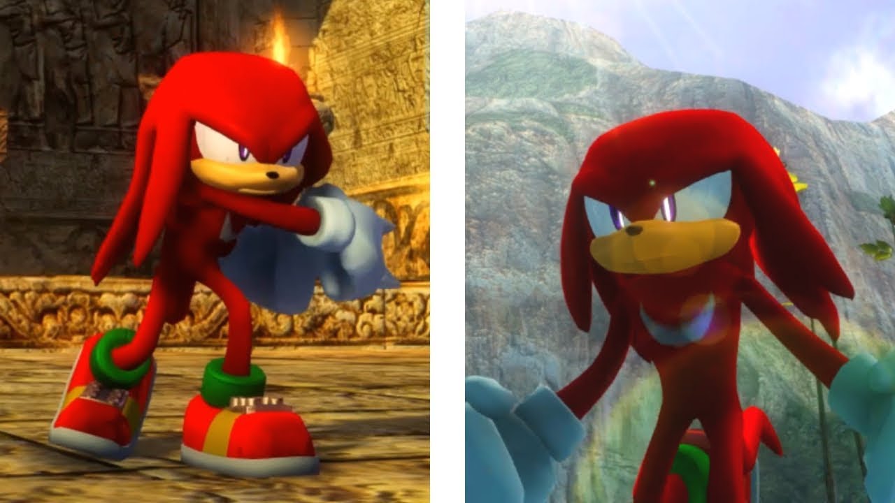 Sonic 06 PC P-06 Demo 2 and Knuckles