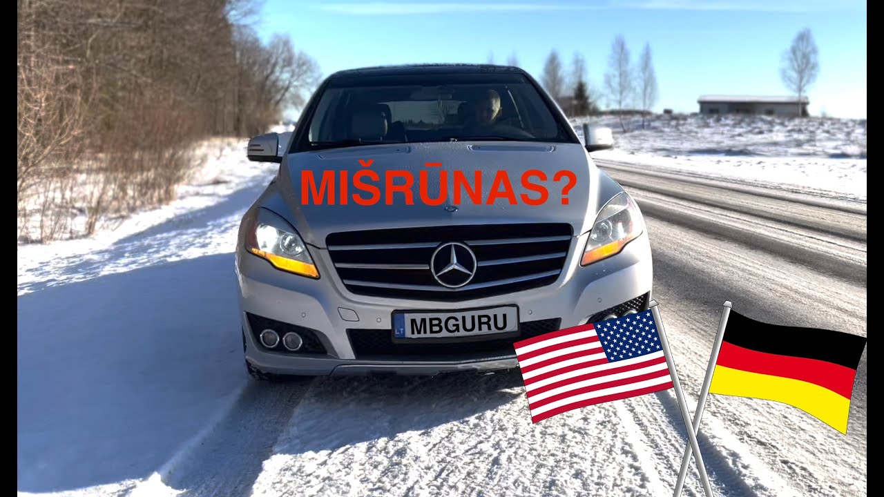 MBGURU. JŪSŲ AUTO. MERCEDES R350. Vagonėlis, kuris galėtų....