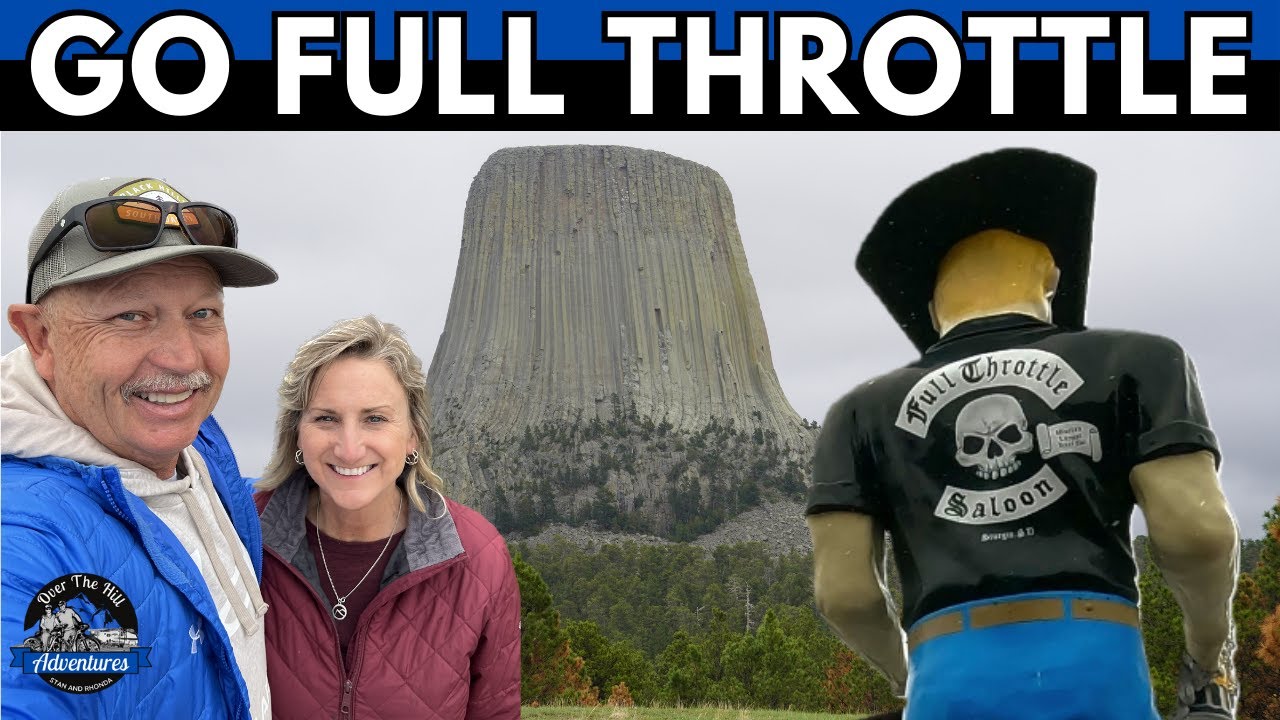 EXPLORE Sturgis South Dakota and Devils Tower National Monument / Spearfish-Black Hills KOA RV Site