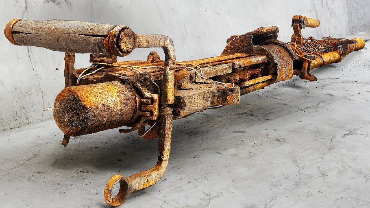 DS 39 1940 - Old Machine Gun Restoration