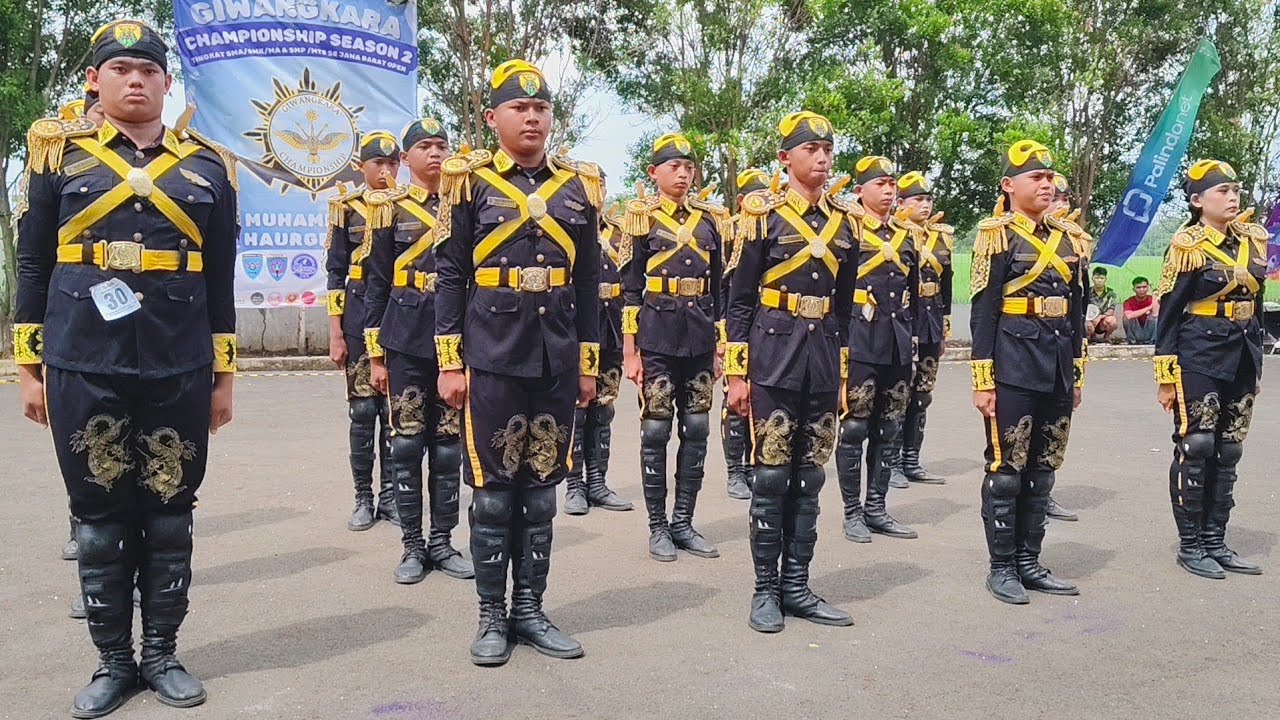 JUARA UTAMA 2 PASKIBRA SMPN 1 TANJUNGSIANG LKBB GIWANGKARA 2