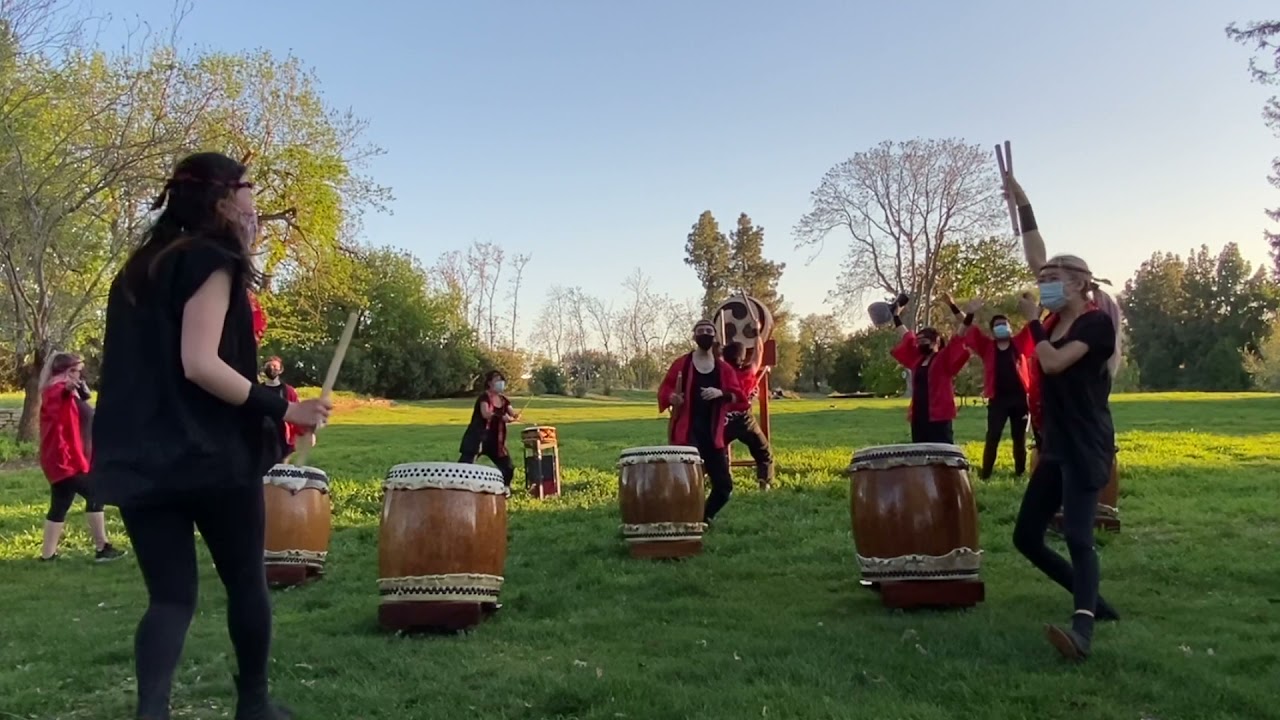 Bakuhatsu Taiko Dan 2021 Cherry Blossom Set