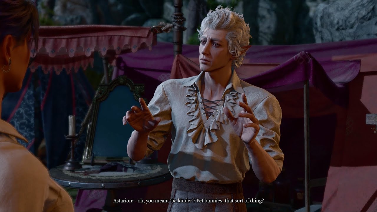 ASTARION | Camp Dialogues - Drunk on a Bear | Oh, You Meant 'Be Kinder'? | Baldur's Gate 3