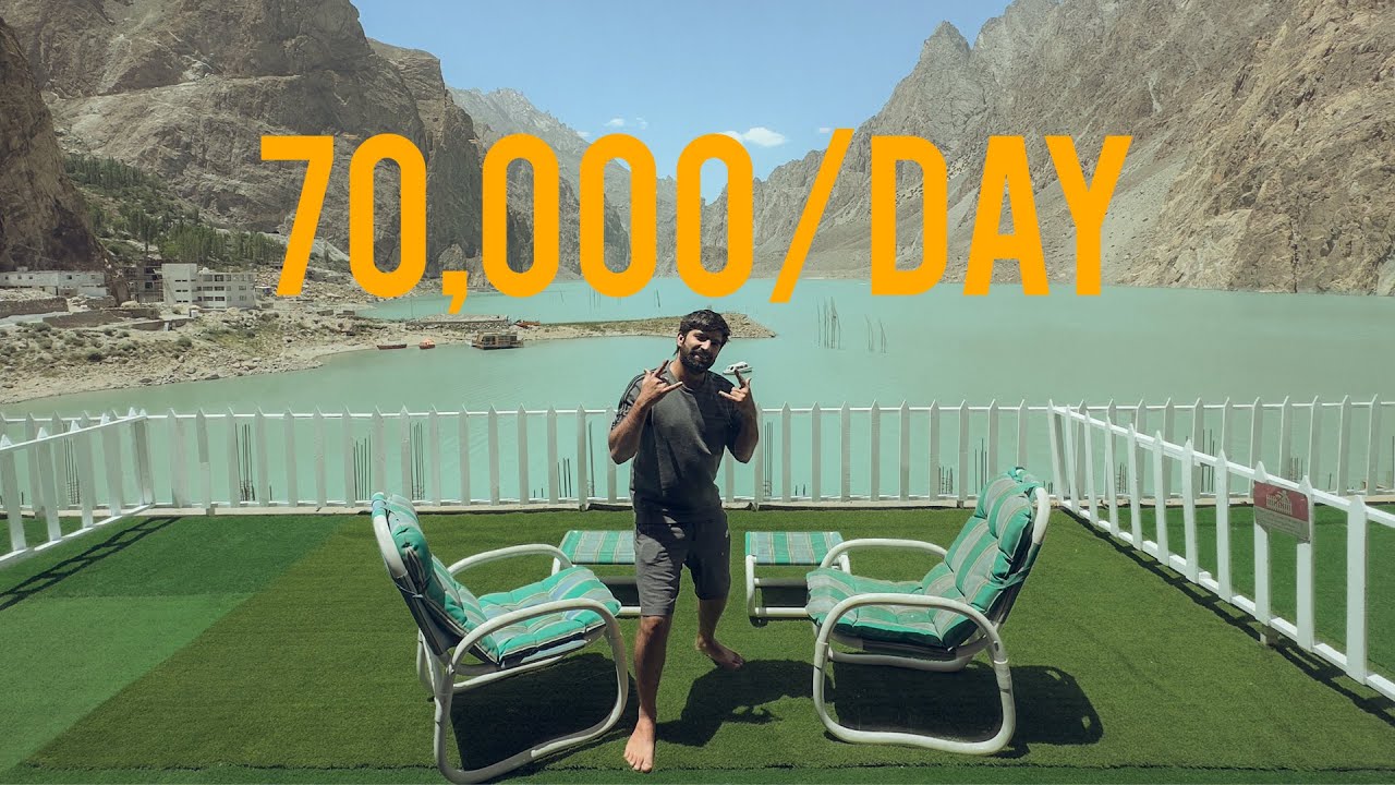 A day at LUXUS, Hunza | 70,000 ka room