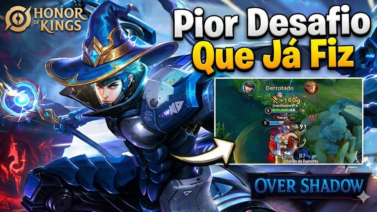 Meu Maior Desafio Até Hoje no Honor of Kings