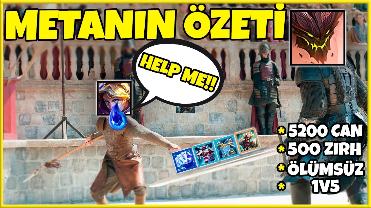 Metayı Tamamen Anlayacağınız O Video | DÖVÜŞÇÜ-TANK MALPHİTE | Valiant - Malphite