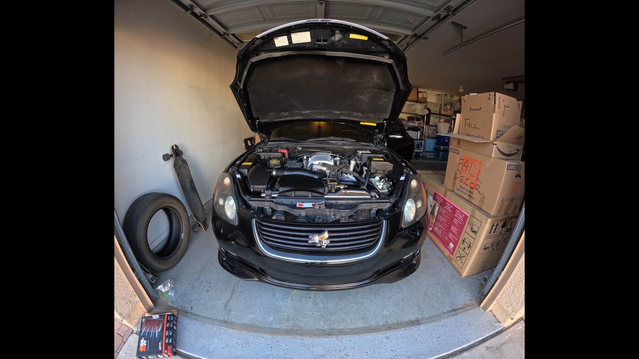 Walkthrough of Replacing the Air Filter for the Lexus SC430