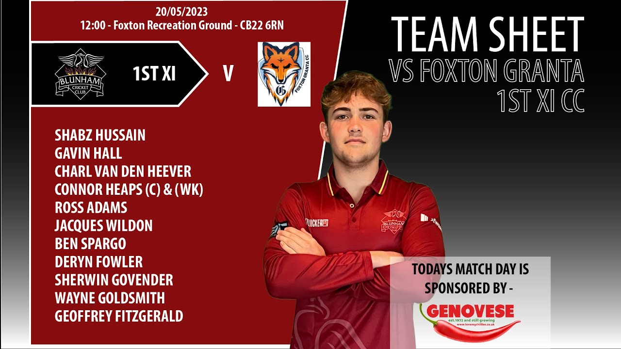 Foxton Granta CC 1st XI v Blunham CC 1st XI | 20/05/2023 | Comfortably Beaten | Cricket Highlights