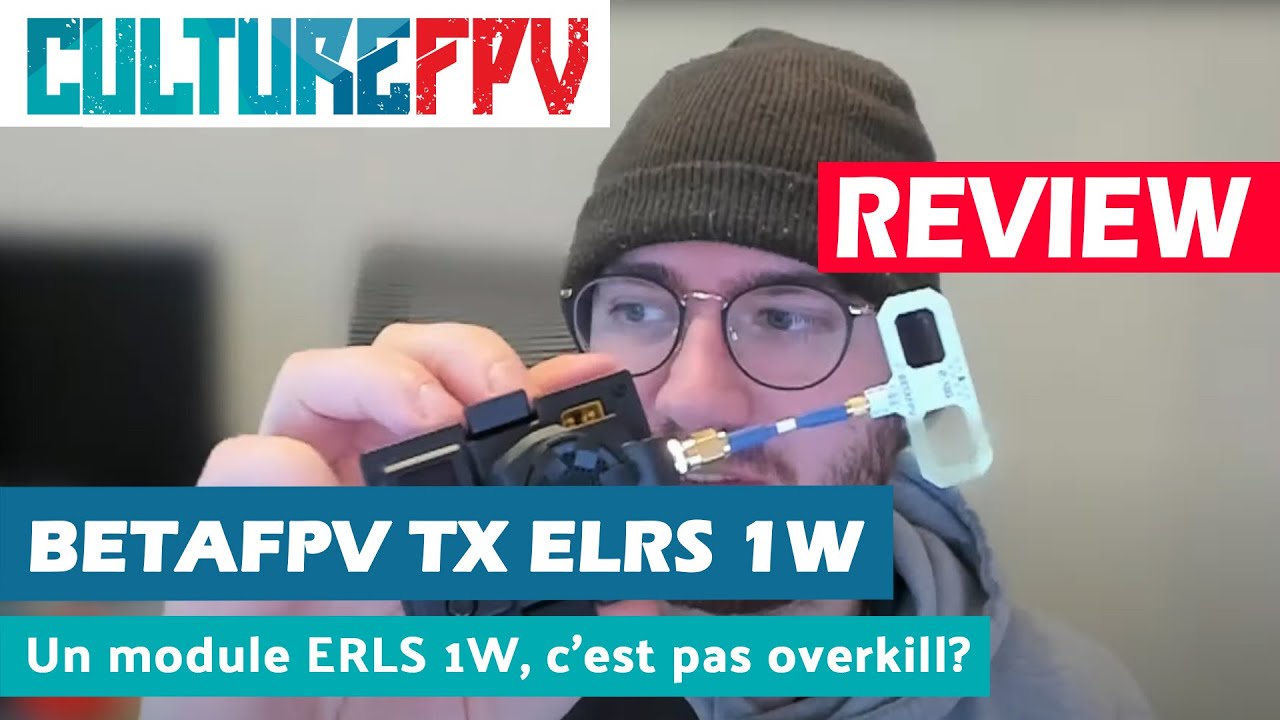 BetaFPV Micro TX 1W - 1W certes, c'est pas trop pour du ELRS ?