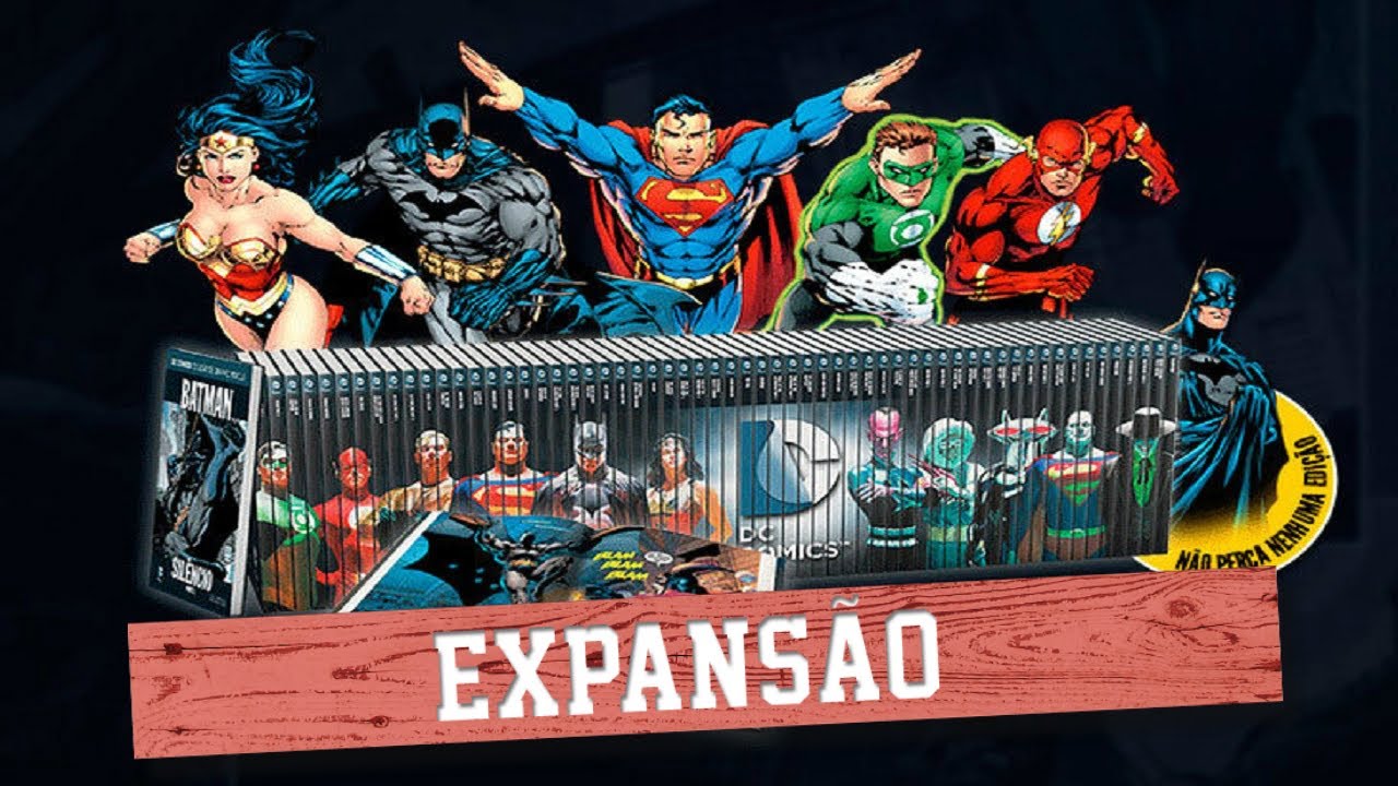 EXPANSÃO da Coleção Graphic Novels DC da Eaglemoss vol 101 ao 115 Parte 01