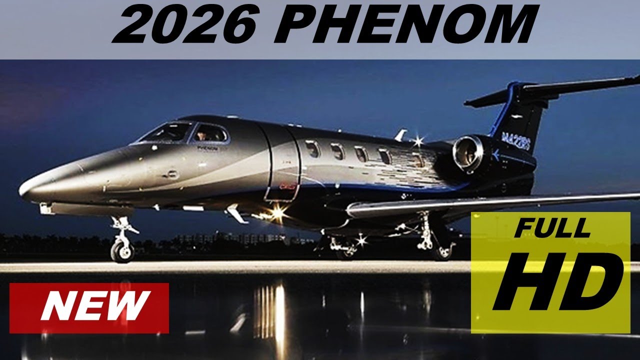 ✈️ 2026 Embraer Phenom 300E &ndash; The Ultimate Light Jet Experience! 🚀🔥