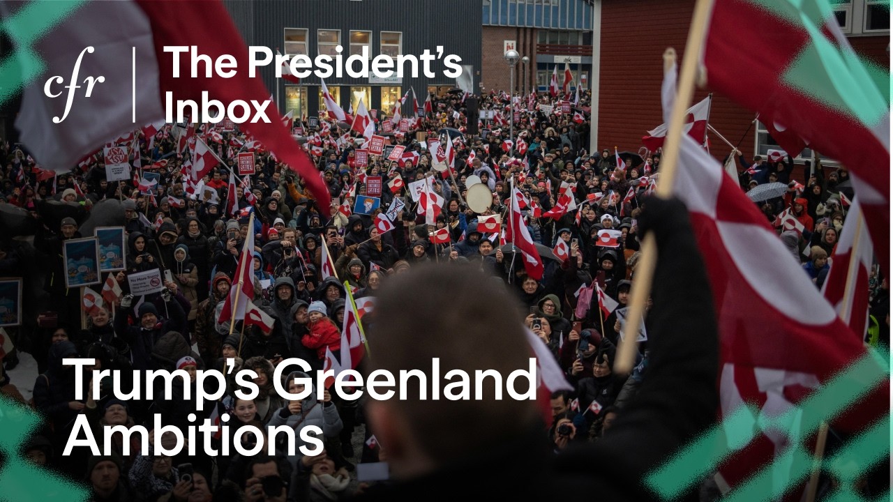 Trump’s Greenland Ambitions, With Heather Conley and Rebecca Pincus