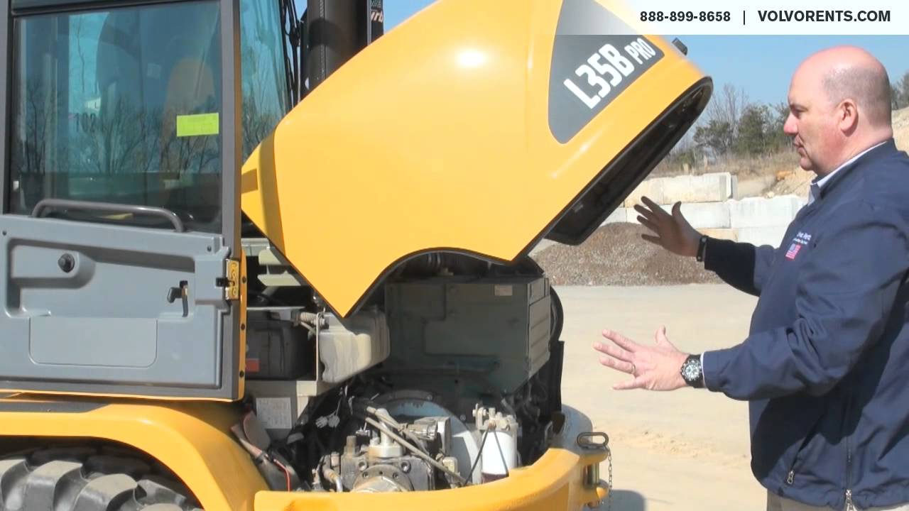 Volvo L35B Compact Wheel Loader - Maintenance