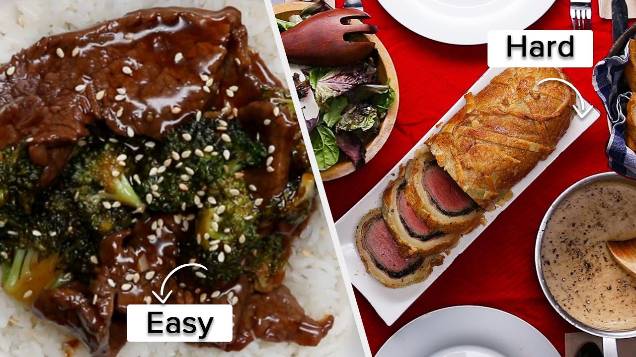 Easy To Hard: Beef Recipes