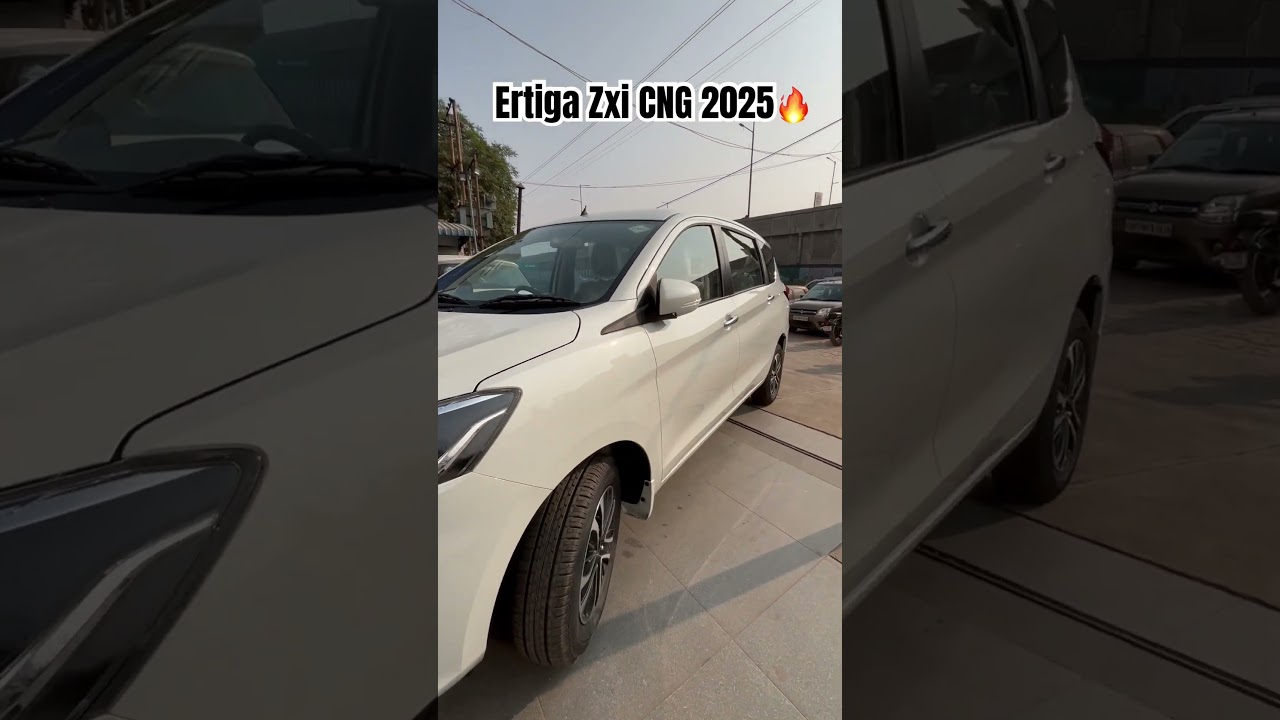 Ertiga Zxi CNG 2025🔥 First look