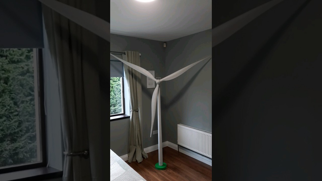1:50 Scale Wind Turbine #windturbine #model #3dprinting #3dprinter #3dprint #3dprinted #3dmodeling