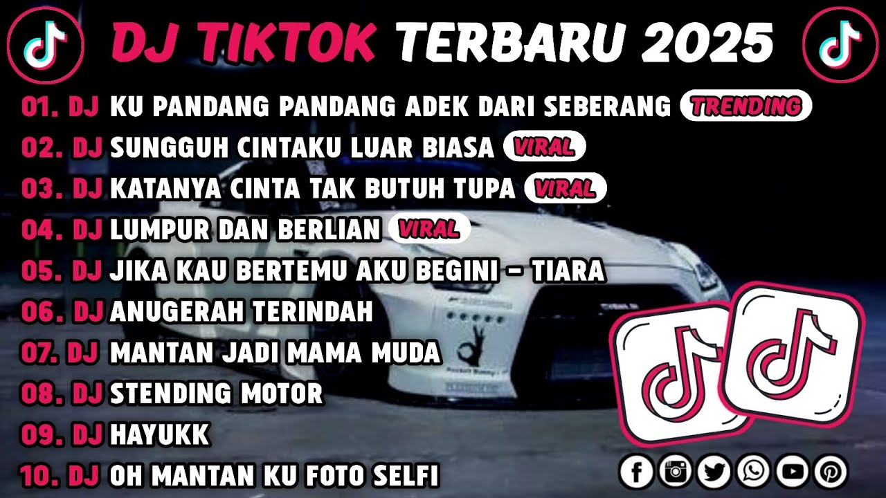 DJ TIKTOK TERBARU 2025 || DJ CINTA DARI SEBERANG 🎵 DJ CINTAKU SUNGGUH LUAR BIASA 🎵 FULL ALBUM❗❗