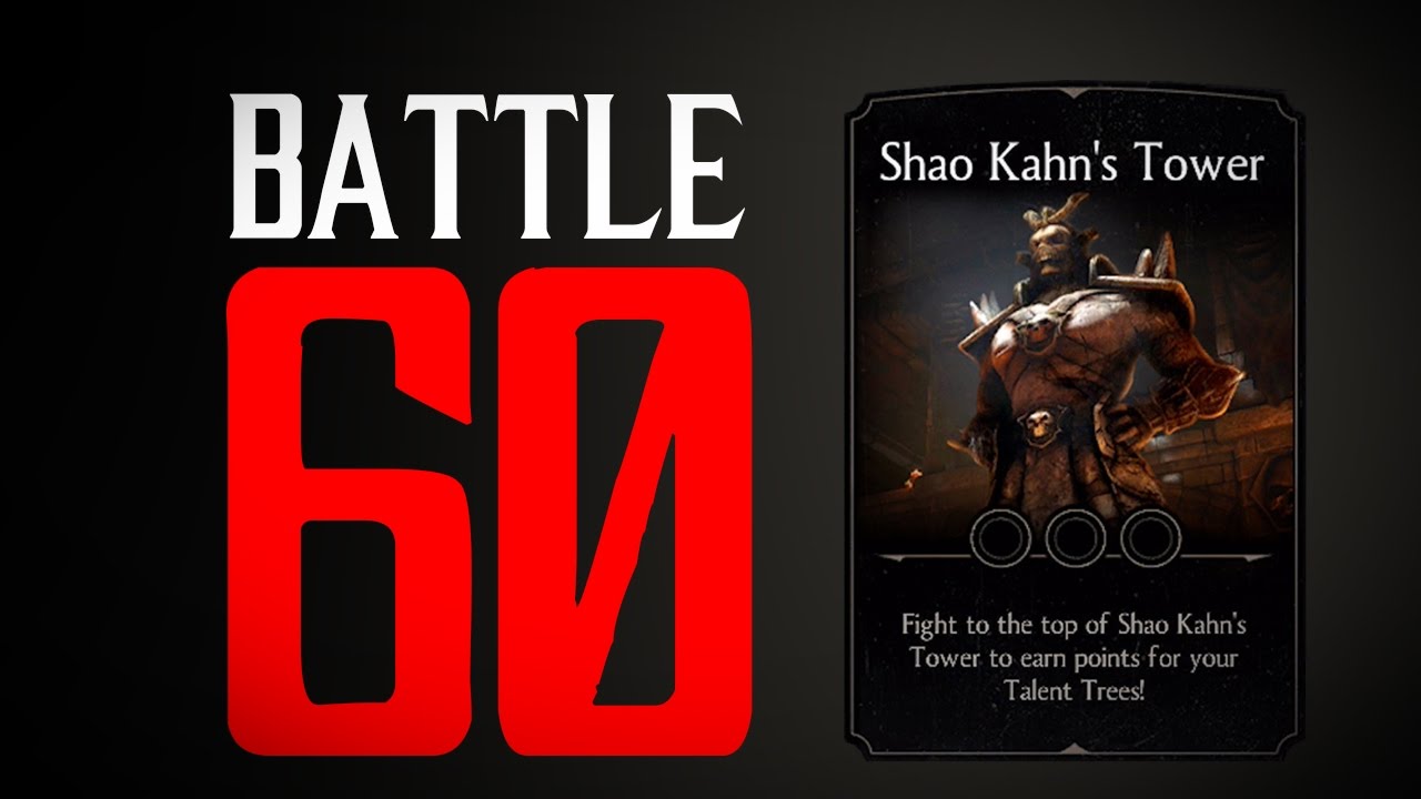 #Battle60 SHAO KAHN'S TOWER MKX Mobile 1.11 iOS/Android