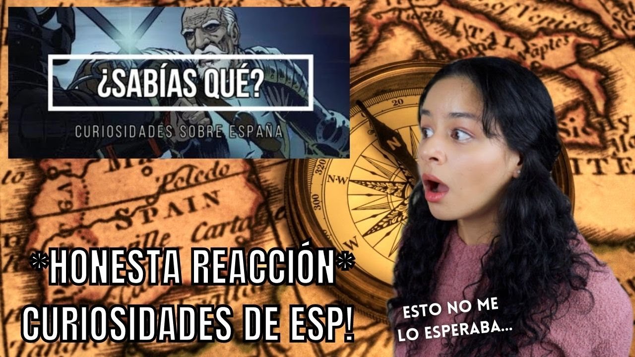 COSAS que NO SABÍAS de ESPAÑA | REACCIONO por PRIMERA VEZ
