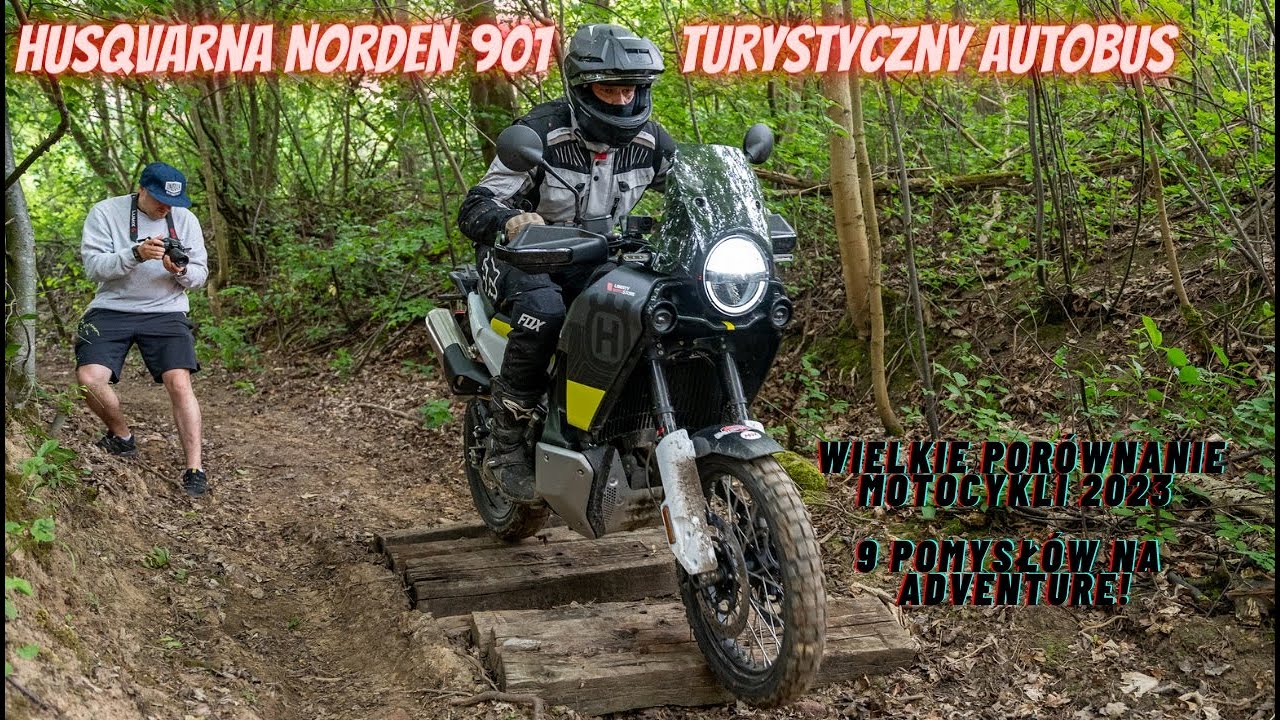 Husqvarna  Norden 901 turystyczny, terenowy autobus. Test podczas por&oacute;wnania 9 pomysł&oacute;w na adventure